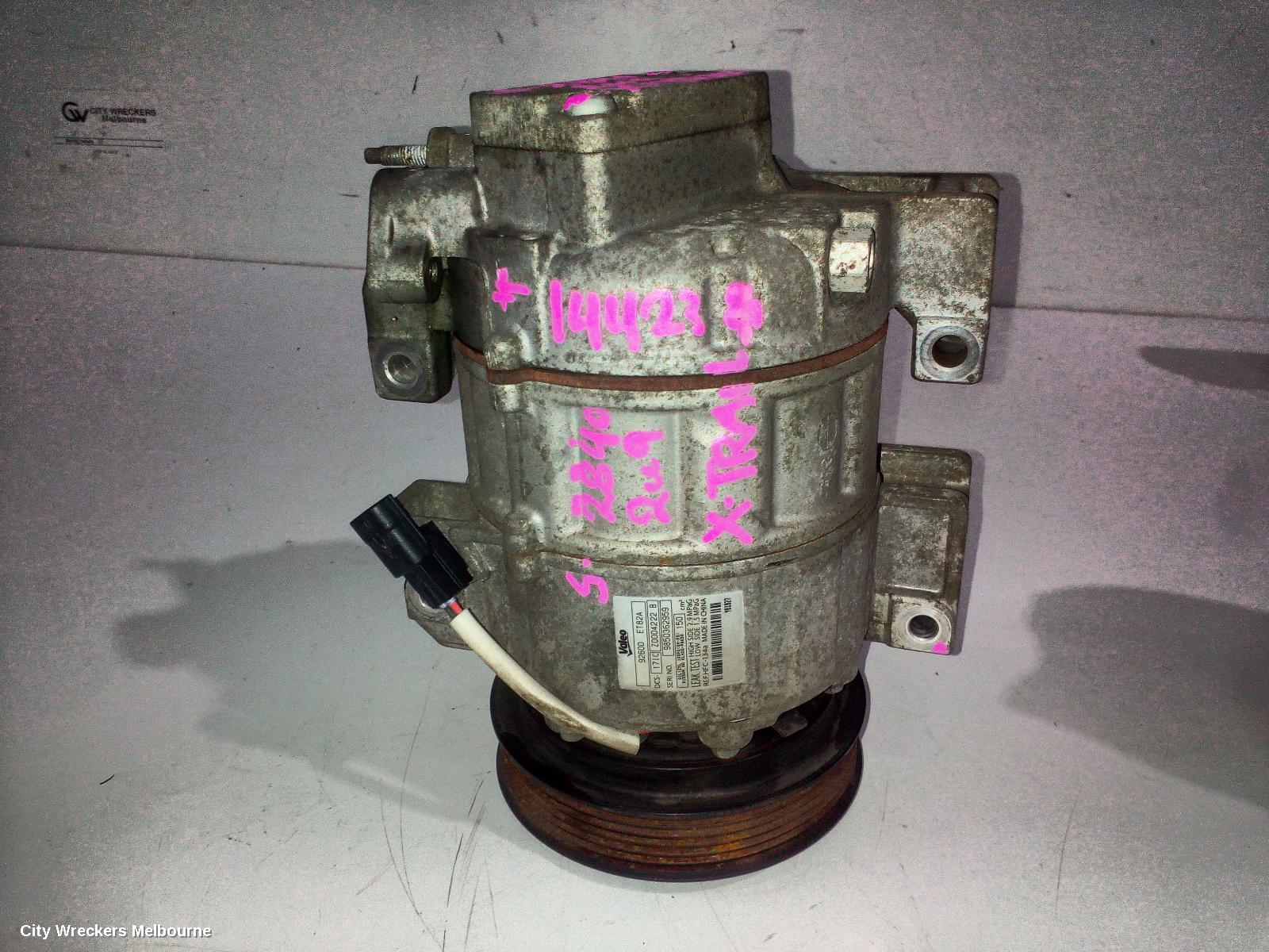 NISSAN XTRAIL A/C COMPRESSOR, T31, 2.5, PETROL, 2 PLUG TYPE, 09/2007 - 12/2013 - Image 1