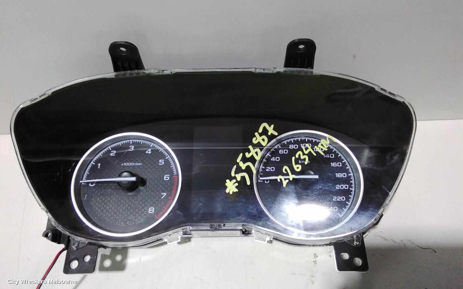 SUBARU FORESTER INSTRUMENT CLUSTER, INSTRUMENT CLUSTER, PETROL, AUTO T/M, SK, 08/2018 - 10/2020 - Image 2