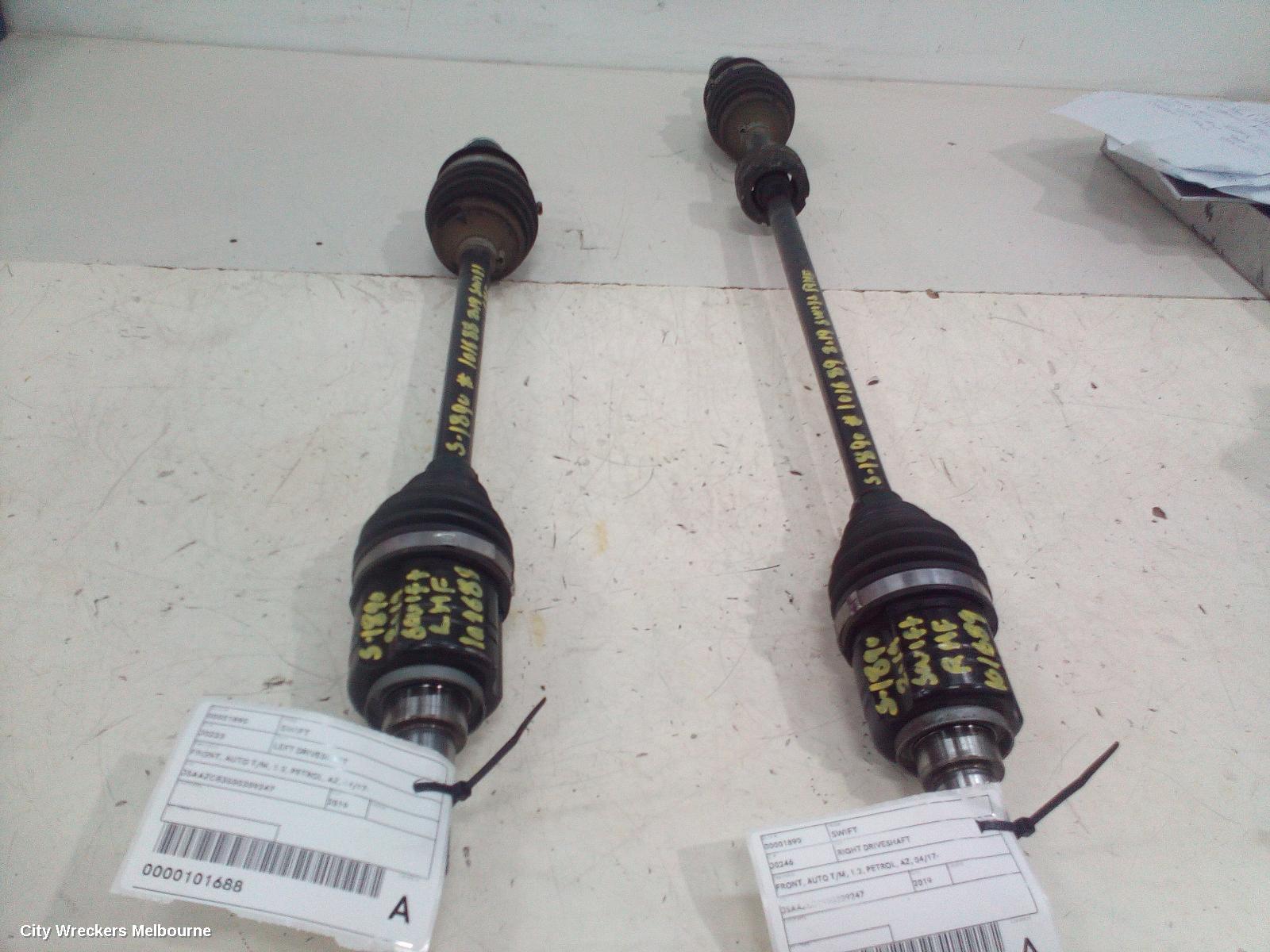 SUZUKI SWIFT LEFT DRIVESHAFT, FRONT, AUTO T/M, 1.2, PETROL, AZ, 04/2017 ONWARDS - Image 3