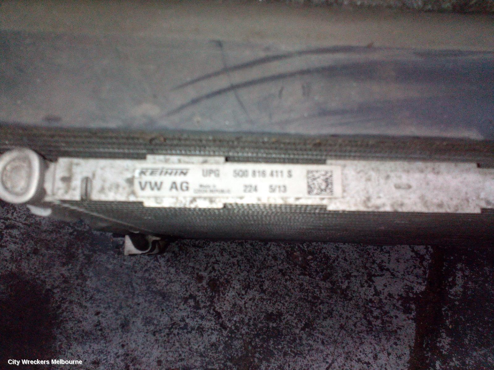 VOLKSWAGEN GOLF A/C CONDENSER, GEN 7, EXCLUDING R TYPE, 03/2013 - 08/2020 - Image 1
