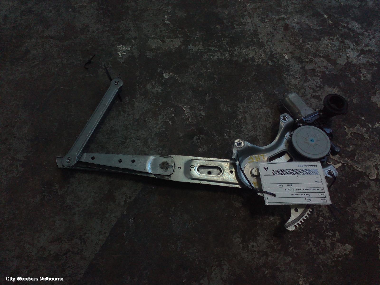 MERCEDES VITO DOOR/BOOT/GATE LOCK, LEFT REAR DOOR LOCK, 639, 04/2004 - 02/2015 - Image 1