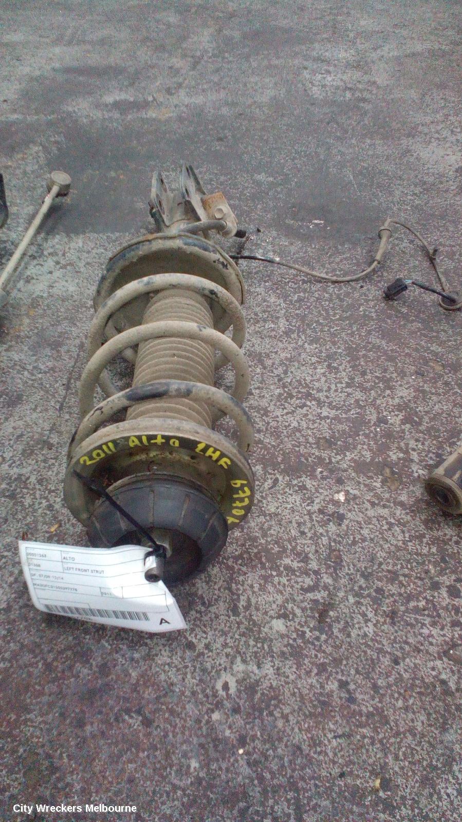 SUZUKI ALTO LEFT FRONT STRUT, GF, 07/2009 - 12/2014 - Image 1