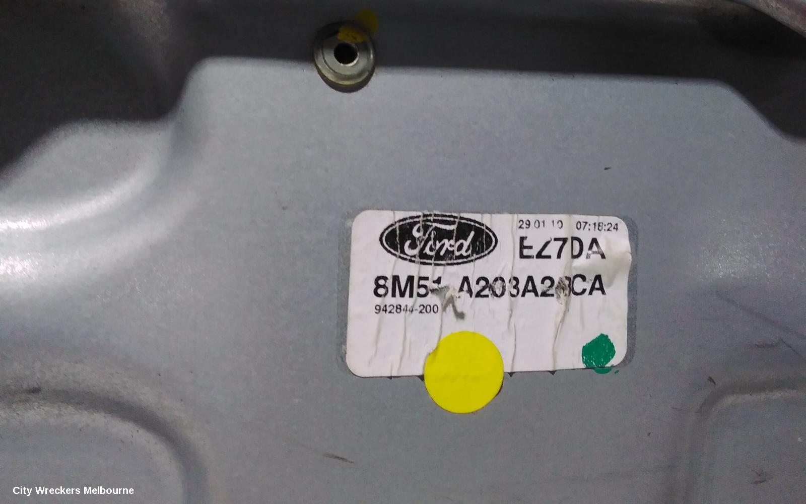 FORD FOCUS RIGHT FRONT WINDOW REG/MOTOR, LV, XR5, 06/2008 - 07/2011 - Image 2