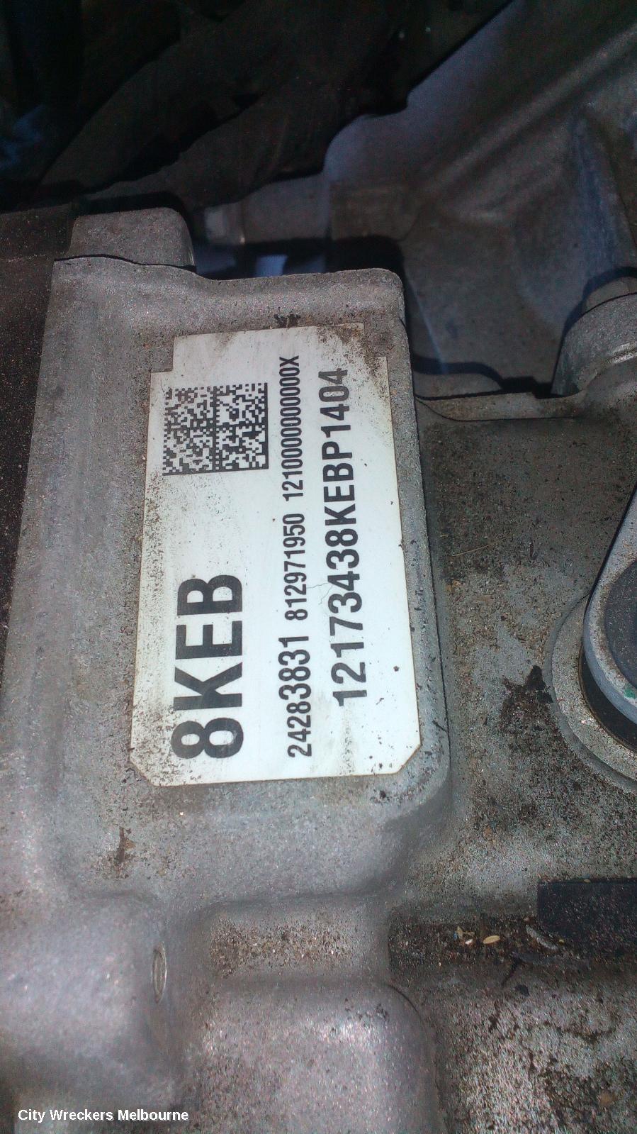 HOLDEN COMMODORE TRANS/GEARBOX, AUTO, FWD, PETROL, 2.0, TURBO, 9 SPEED, ZB, 10/2017 - 12/2020 - Image 1