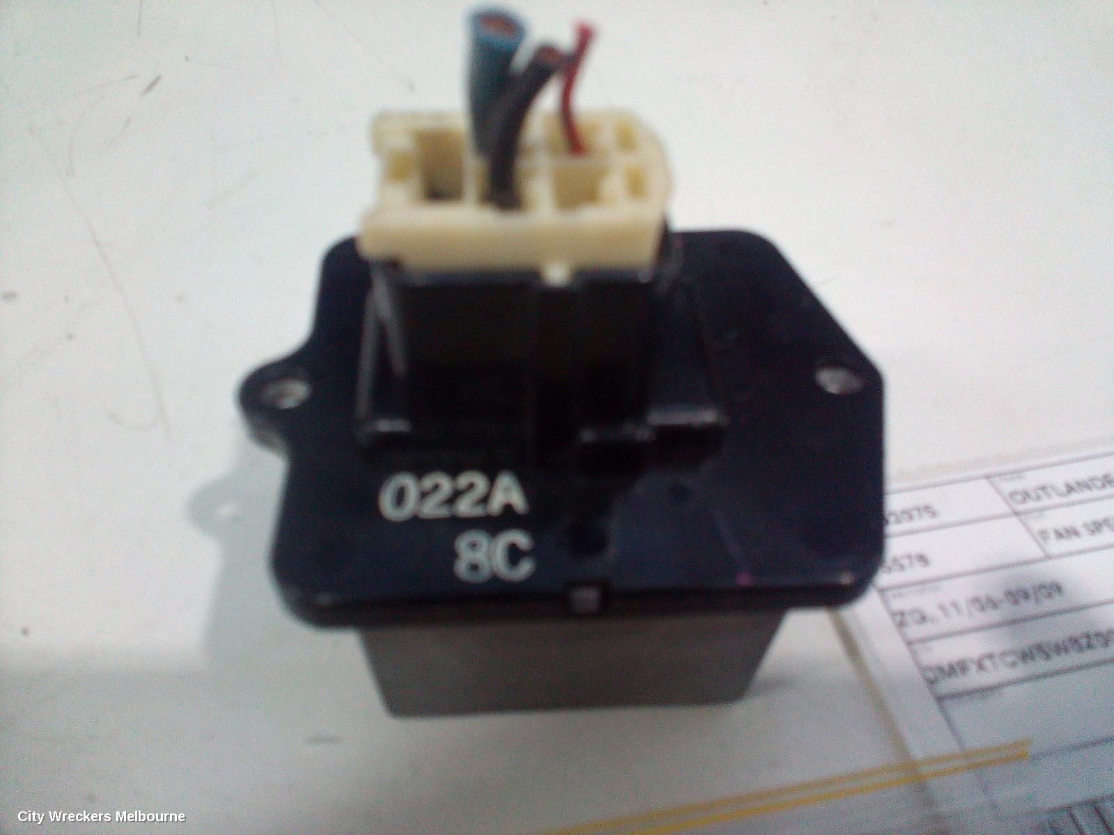 MITSUBISHI OUTLANDER FAN SPEED RESISTOR, ZG, 11/2006 - 09/2009 - Image 3