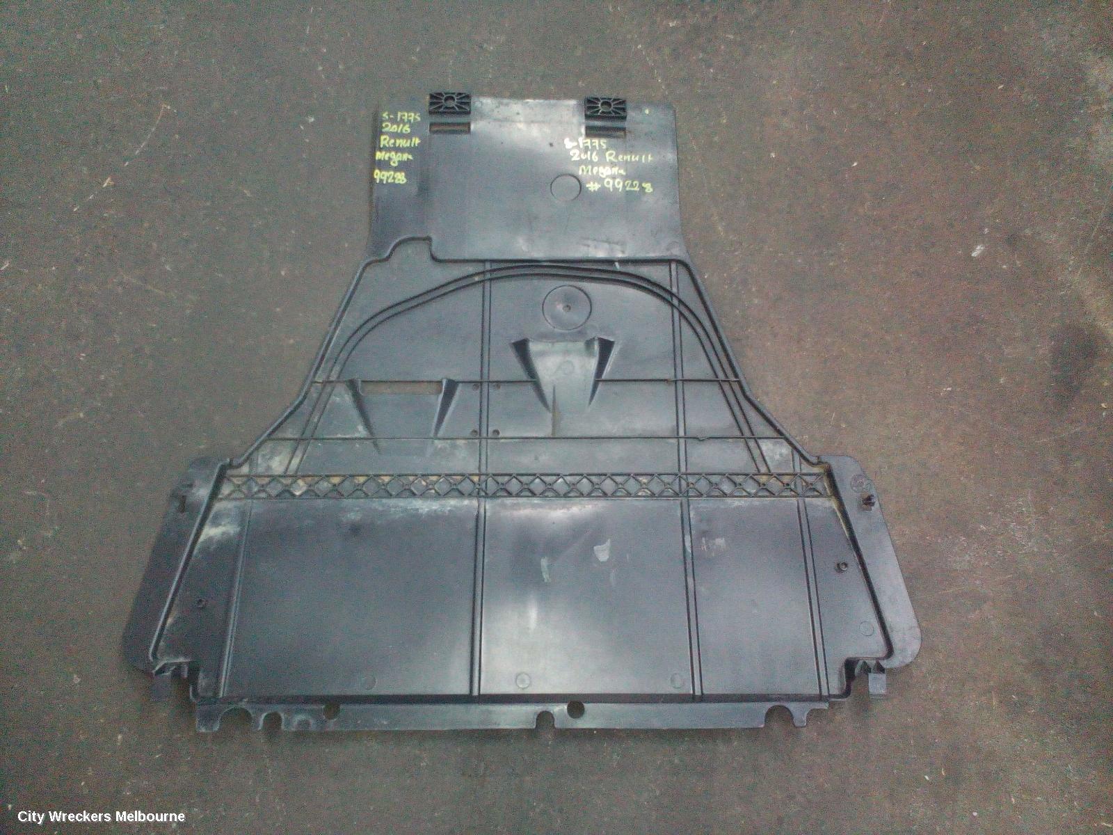 RENAULT MEGANE LOWER ENGINE SPLASH TRAY, GEN 4, 06/2016 - 02/2020 - Image 3