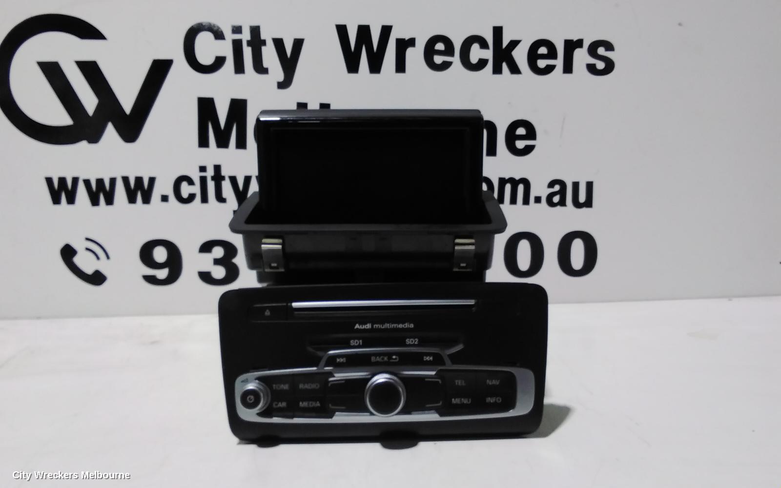 AUDI A1 RADIO/CD/DVD/SAT/TV, RADIO CONTROL UNIT, 8X, ACTIVE SPEAKER TYPE (4G0035056J), 12/2010 - 10/2018 - Image 1