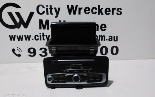 AUDI A1 RADIO/CD/DVD/SAT/TV, RADIO CONTROL UNIT, 8X, ACTIVE SPEAKER TYPE (4G0035056J), 12/2010 - 10/2018 - Image 1