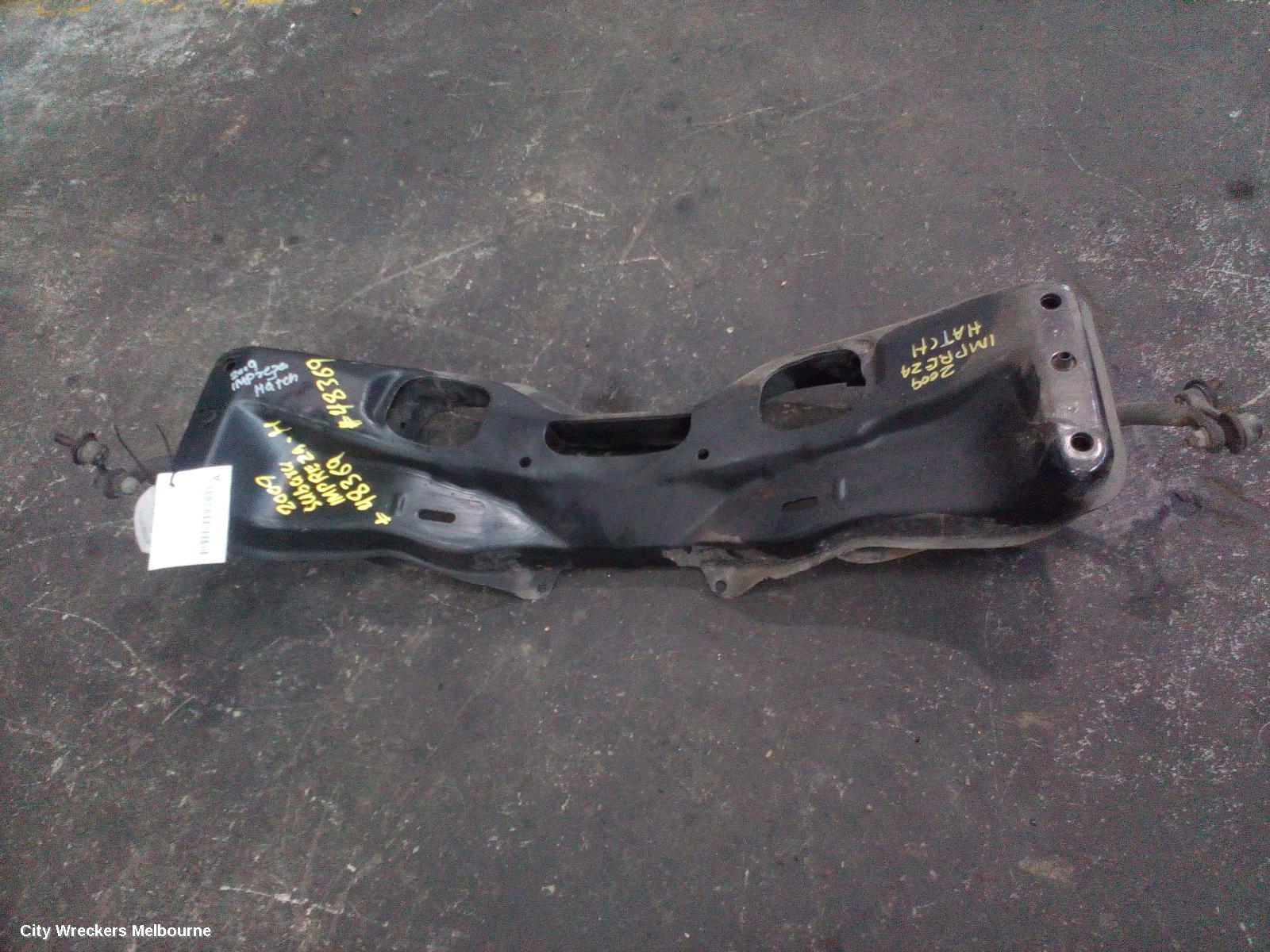 SUBARU IMPREZA FRT XMEMBER/CRADLE, G3, ENGINE CROSSMEMBER, NON TURBO, 04/2007 - 11/2011 - Image 2