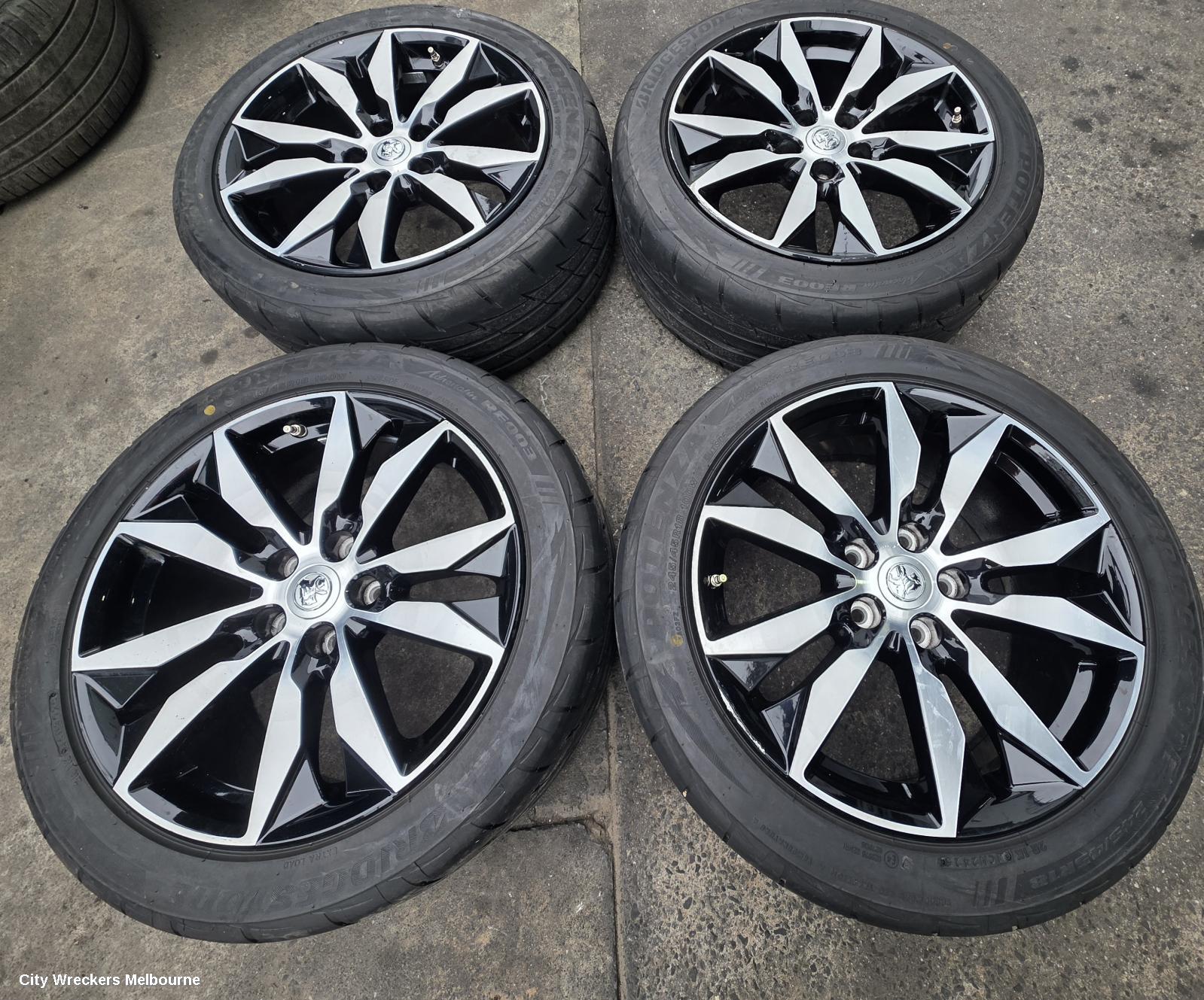 HOLDEN COMMODORE WHEEL MAG, FACTORY, 18X8.5IN, RS, ZB, 10/2017 - 12/2020 - Image 1