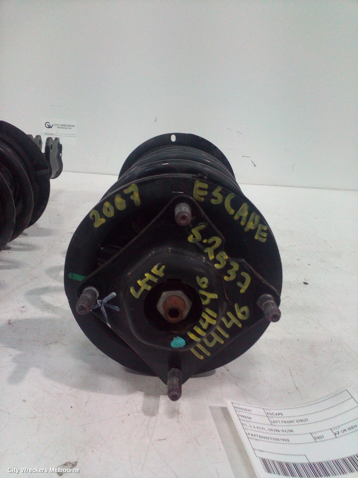 FORD ESCAPE LEFT FRONT STRUT, ZC, 2.3 4CYL, 04/2006 - 03/2008 - Image 2