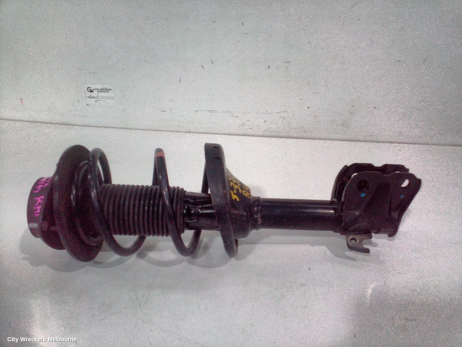 SUBARU LIBERTY RIGHT FRONT STRUT, 5TH GEN, BLACK, STANDARD TYPE, 07/2009 - 08/2012 - Image 3