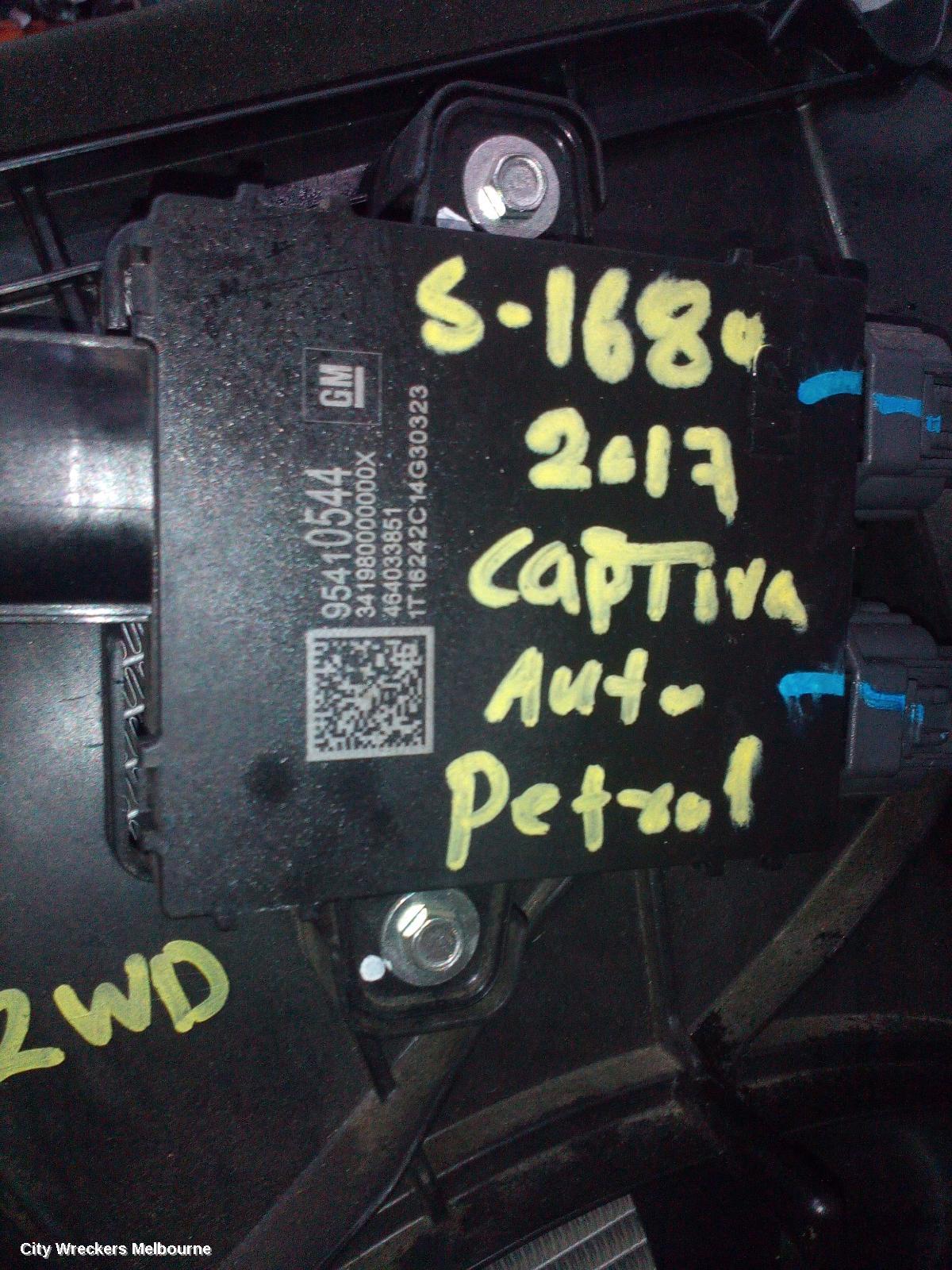 HOLDEN CAPTIVA FAN, DUAL FAN ASSY, 2.4, PETROL, CG, 01/2011 - 06/2018 - Image 1