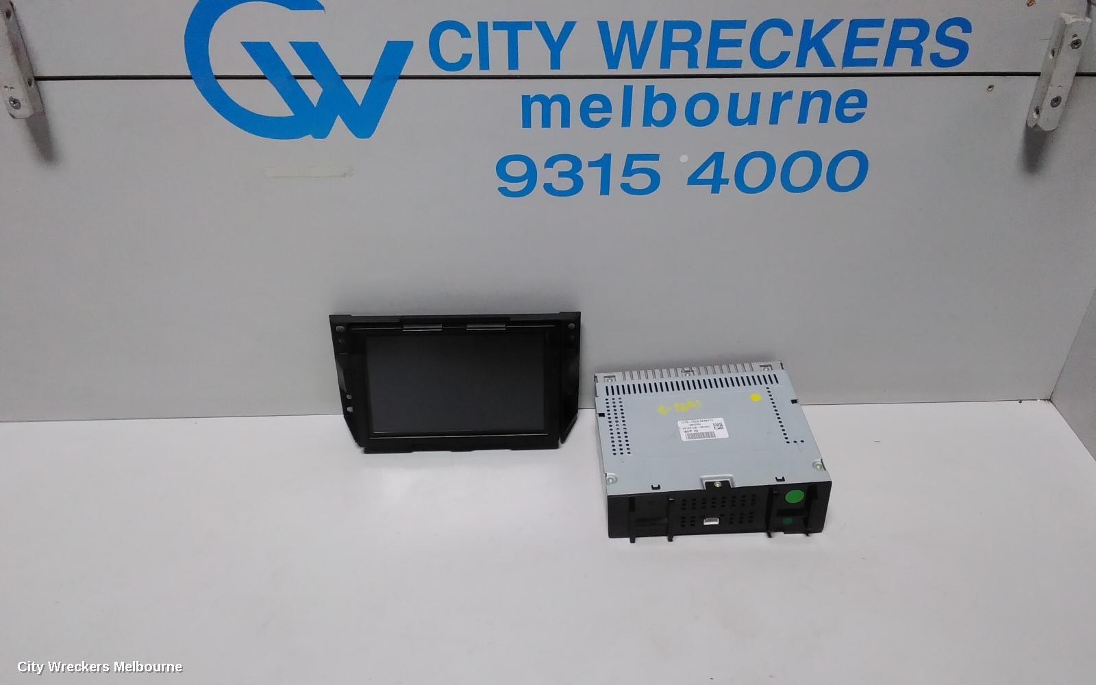 HOLDEN CAPTIVA RADIO/CD/DVD/SAT/TV, DISPLAY UNIT SURROUND ONLY, SAT NAV TYPE, LTZ, CG, 10/2015 - 06/2018 - Image 1