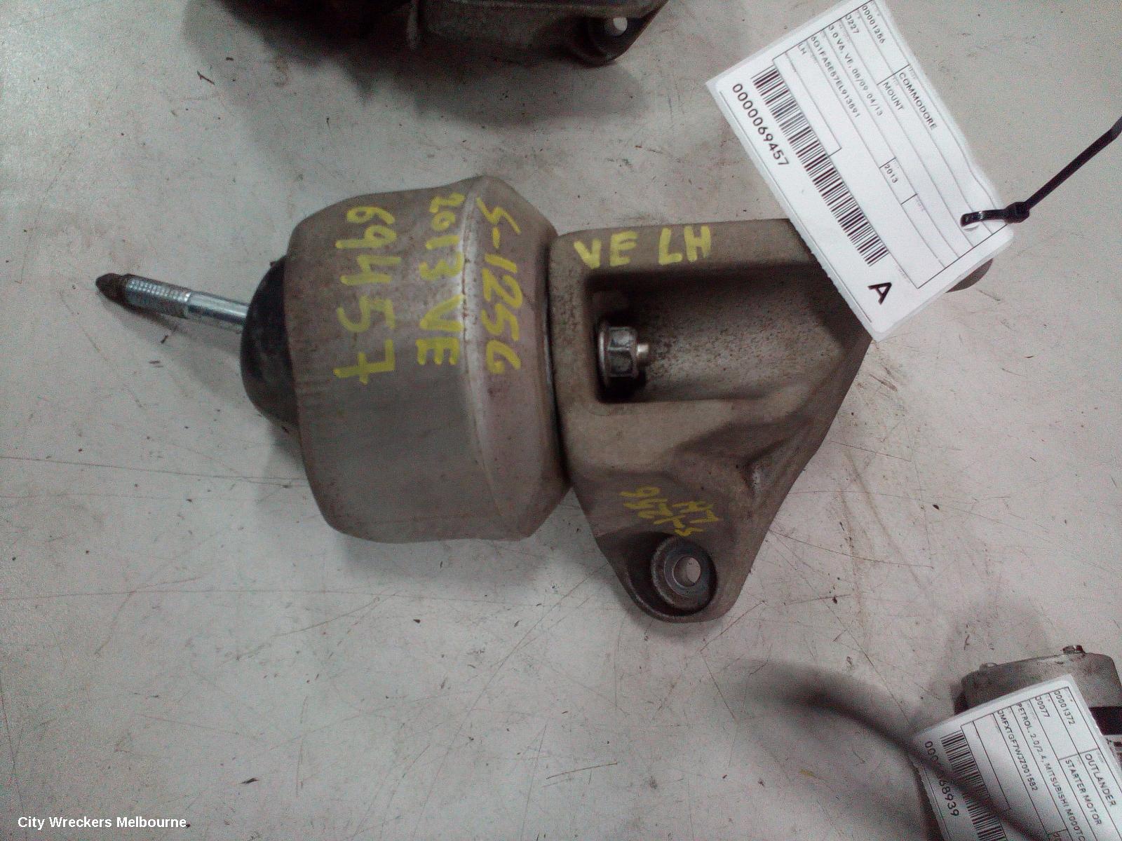 HOLDEN COMMODORE MOUNT, ENGINE MOUNT, LEFT, 3.0 V6, SIDI, LF1/LFW, VE, 08/2009 - 05/2013 - Image 2