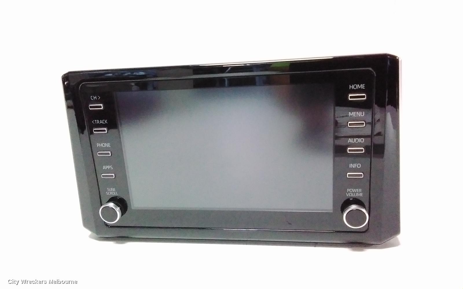 TOYOTA COROLLA RADIO/CD/DVD/SAT/TV, DISPLAY UNIT, 8IN NON SAT NAV TYPE, E210, 07/2018 ONWARDS - Image 2