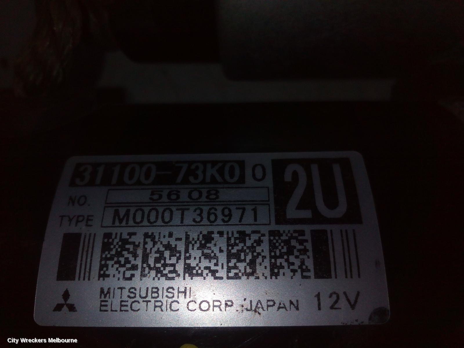 SUZUKI SWIFT STARTER, PETROL, 1.4, K14B, FZ, (VIN JSAFZC), 08/2010 - 03/2017 - Image 3