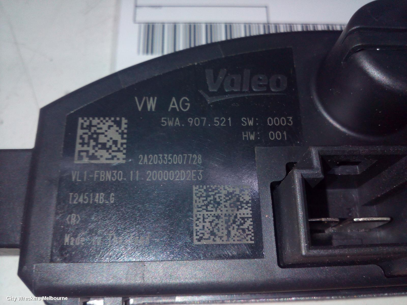 VOLKSWAGEN TIGUAN FAN SPEED RESISTOR, 5NA, 06/2016 - 02/2024 - Image 2