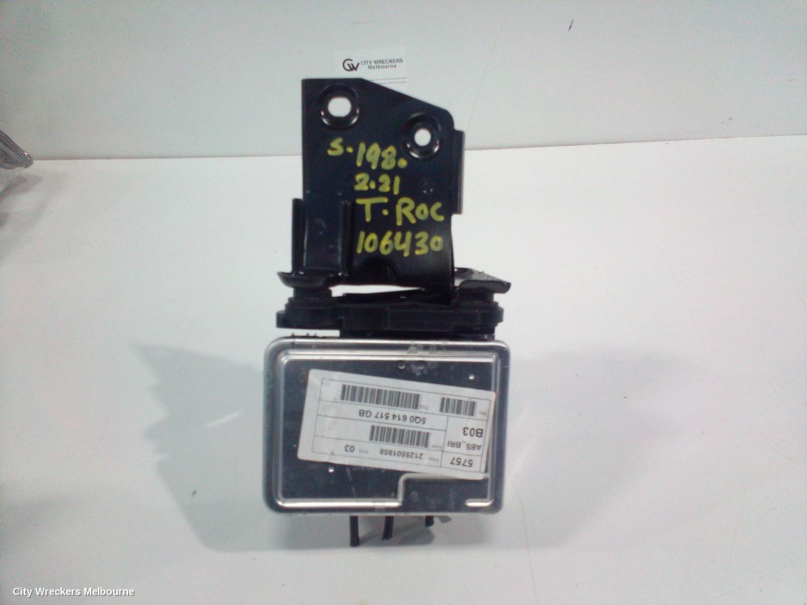 VOLKSWAGEN T-ROC ABS PUMP/MODULATOR, A1, 03/2020 - 12/2025 - Image 1
