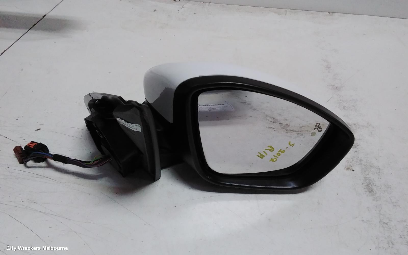 PEUGEOT 308 RIGHT DOOR MIRROR, T9, POWER FOLD, W/ BLINDSPOT TYPE, 10/2014 - 01/2021 - Image 1