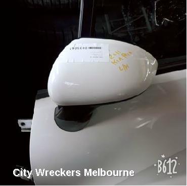 KIA RIO LEFT DOOR MIRROR, UB, NON INDICATOR TYPE, 08/2011 - 12/2013 - Image 1