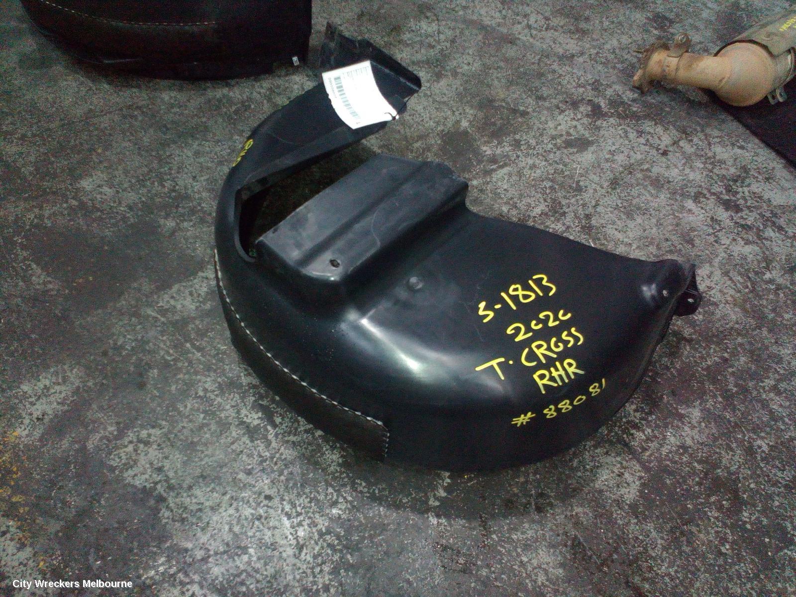 VOLKSWAGEN T-CROSS RIGHT GUARD LINER, REAR, C1, 01/2020 ONWARDS - Image 2