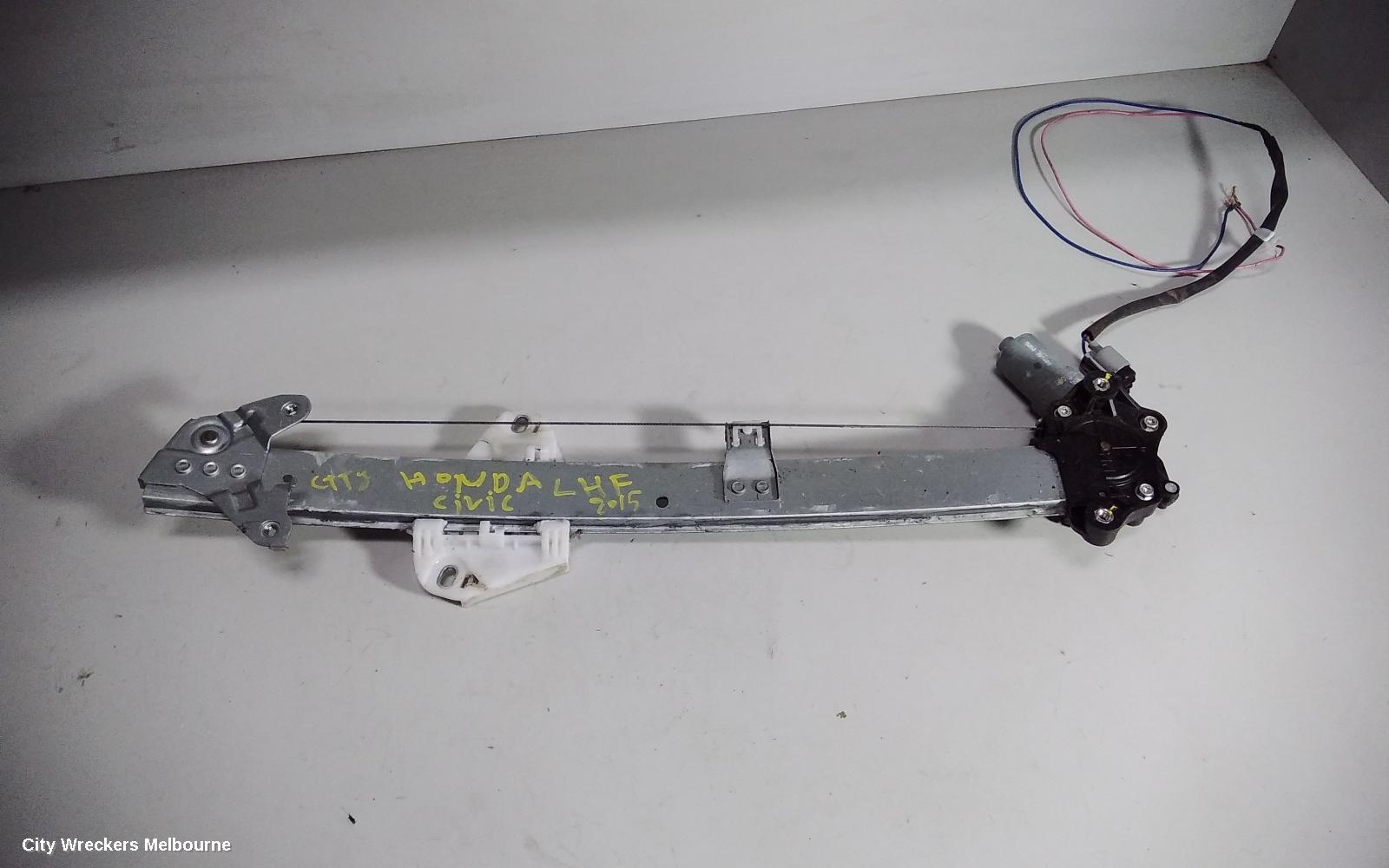 HONDA CITY LEFT FRONT WINDOW REG/MOTOR, GM6, 01/2014 - 09/2020 - Image 1
