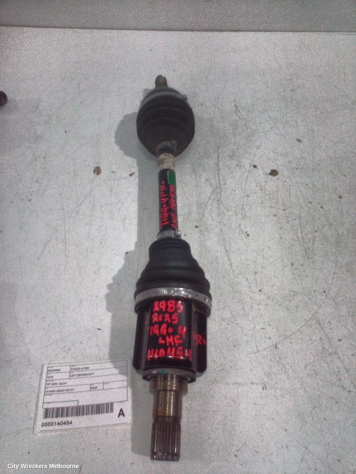 CHERY TIGGO 4 LEFT DRIVESHAFT, 1ST GEN, 06/2024 ONWARDS - Image 1