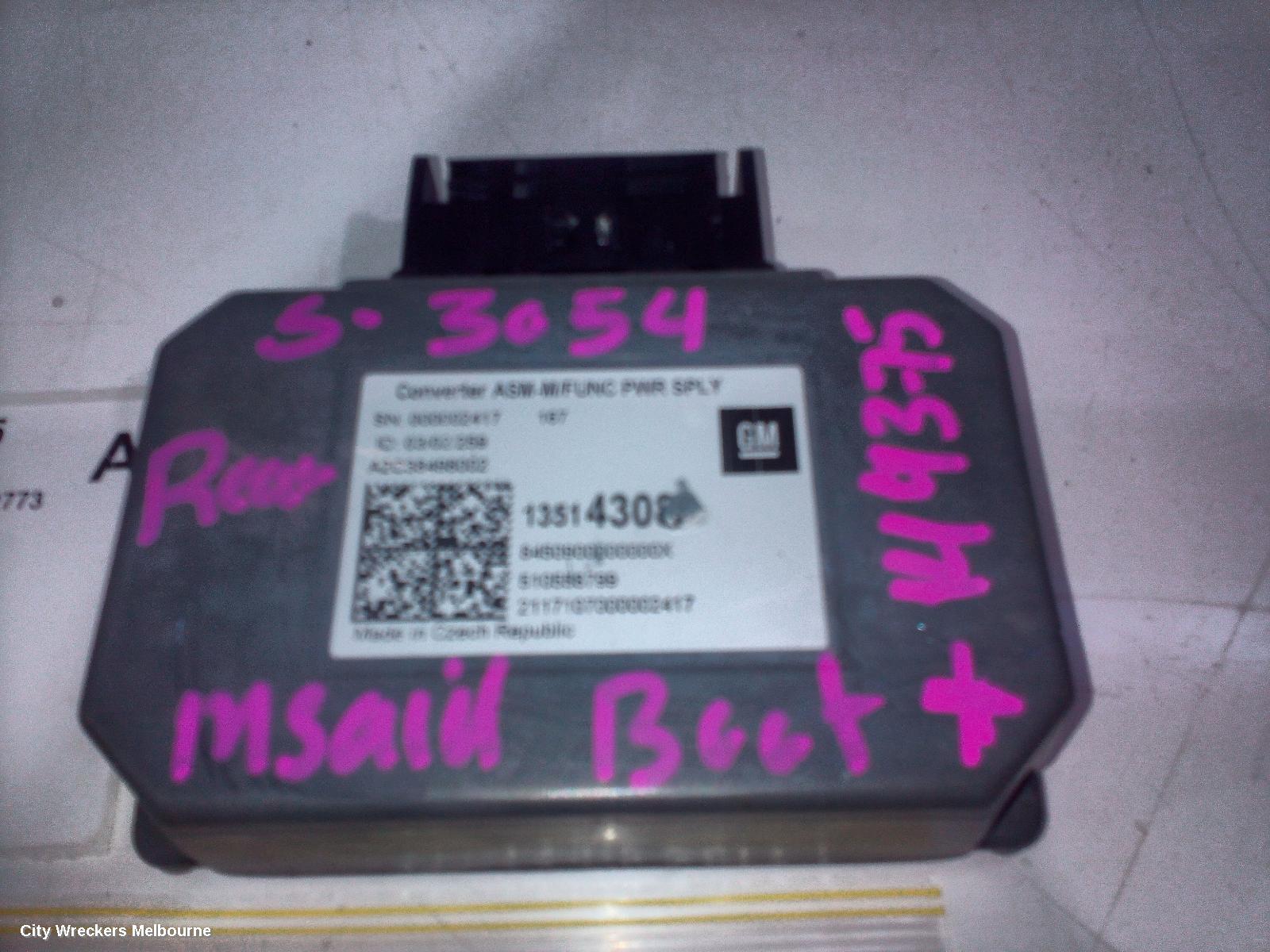 HOLDEN ASTRA ECU, KEYLESS ENTRY MODULE, BK, 09/2016 - 12/2020 - Image 3