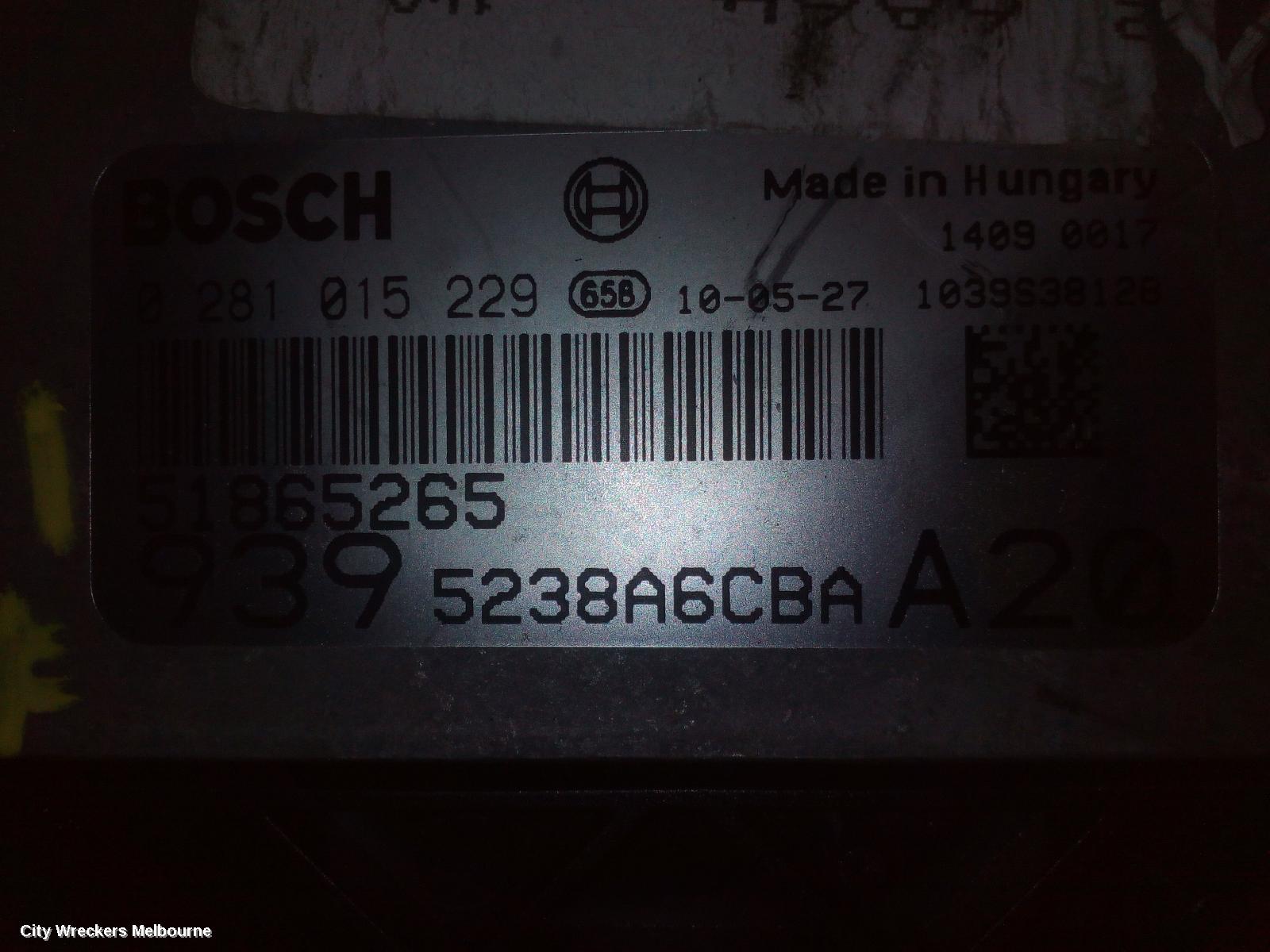 ALFA ROMEO 159 ECU, ENGINE ECU, 2.4 DIESEL, ECU ONLY,  06/2006 - 01/2012 - Image 1