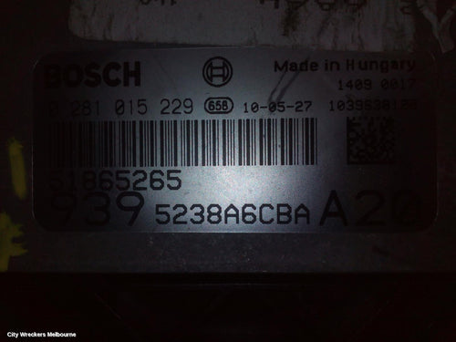 ALFA ROMEO 159 ECU, ENGINE ECU, 2.4 DIESEL, ECU ONLY,  06/2006 - 01/2012 - Image 1