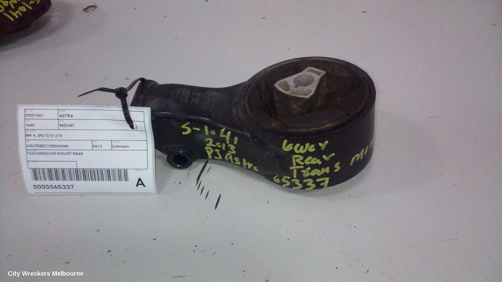 OPEL ASTRA MOUNT, MK 4, 09/2012 - 01/2014 - Image 2