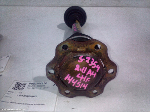 AUDI A4 LEFT DRIVESHAFT, FRONT, 1.8/2.0/3.0, PETROL, B8 8K, 02/2008 - 06/2012 - Image 1