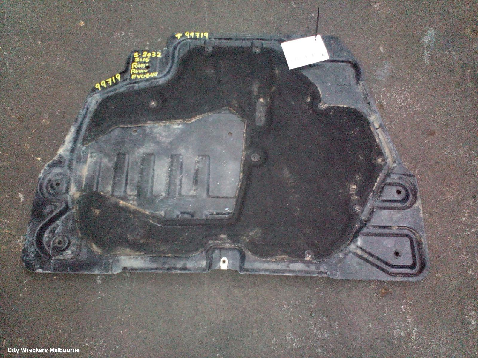 LAND ROVER RANGEROVER EVOQUE LOWER ENGINE SPLASH TRAY, L538, MAIN ENGINE SPLASH TRAY, 11/2011 - 01/2019 - Image 1