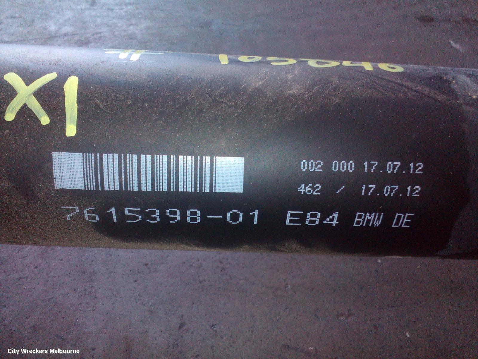 BMW X1 REAR DRIVE SHAFT, 2.0, X23D, N47S, DIESEL, AUTO/MANUAL T/M, 4WD, 1266MM, E84, 04/2010 - 07/2012 - Image 3
