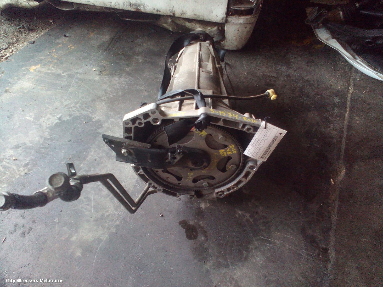 HOLDEN COMMODORE TRANS/GEARBOX, AUTO, 3.6, LLT ENG, MYB, 1BWA TAG, VE, 08/2009 - 04/2013 - Image 1
