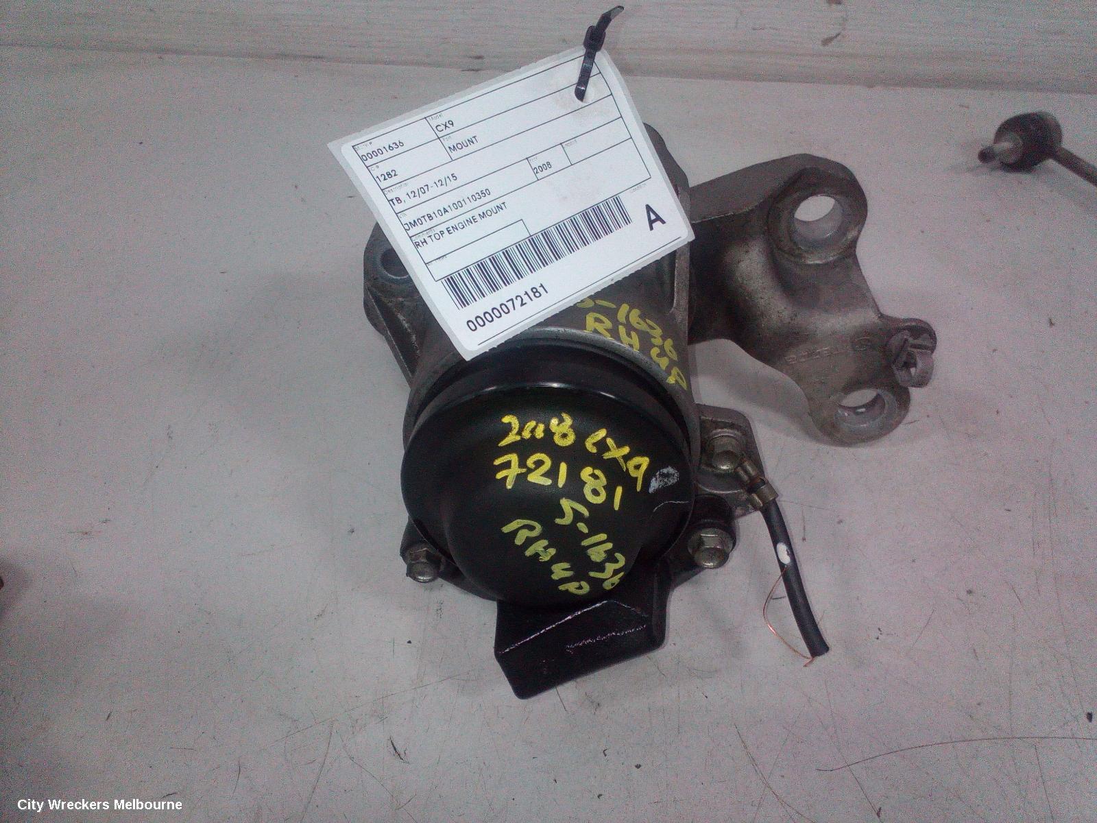 MAZDA CX9 MOUNT, TB, 12/2007 - 12/2015 - Image 1