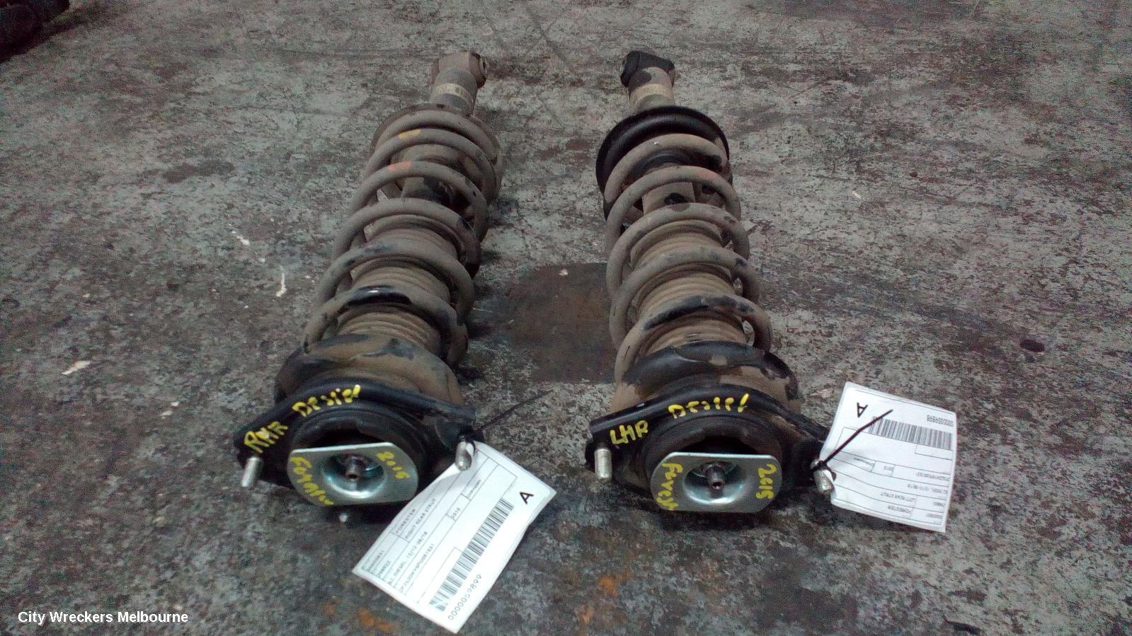 SUBARU FORESTER LEFT REAR STRUT, SJ, DIESEL, 12/2012 - 08/2018 - Image 1