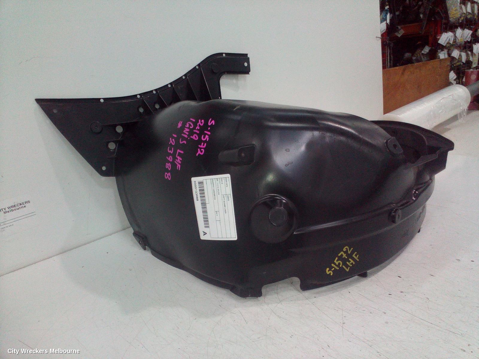 SUZUKI IGNIS LEFT GUARD LINER, MF, 11/2016 - 02/2020 - Image 2