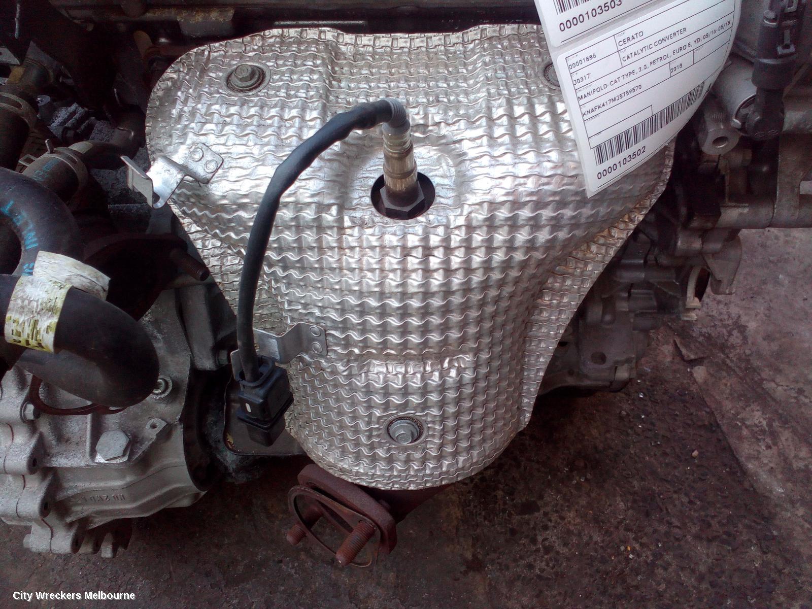 KIA CERATO OXYGEN SENSOR, YD, 04/2013 - 05/2018 - Image 1