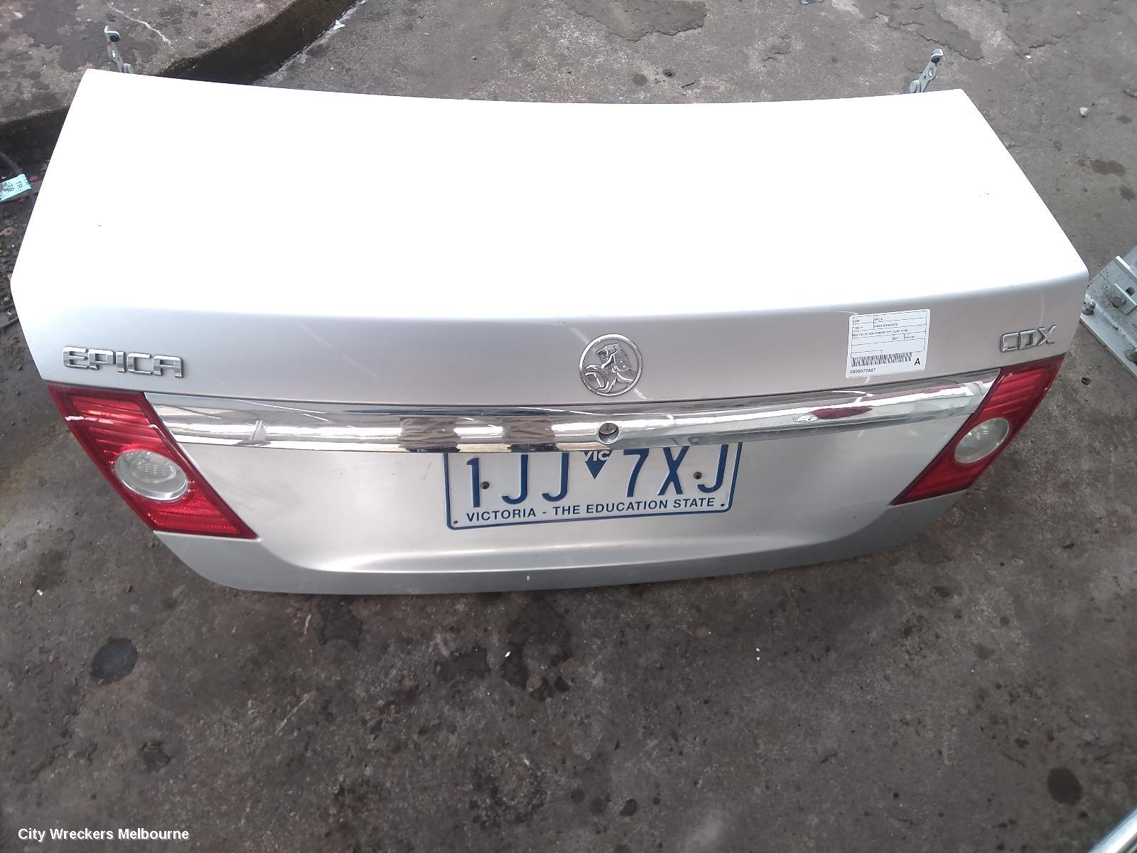 HOLDEN EPICA BOOTLID/TAILGATE, BOOTLID, EP, NON SPOILER TYPE, 02/2007 - 07/2008 - Image 1