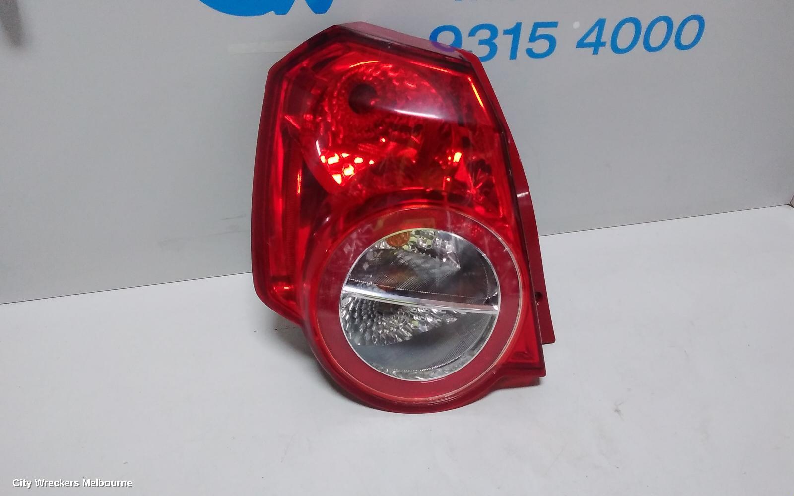 HOLDEN BARINA LEFT TAILLIGHT, TK, HATCH, 07/2008 - 12/2012 - Image 2