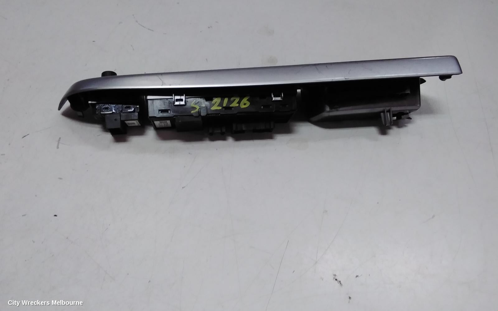 SUBARU IMPREZA PWR DR WIND SWITCH, RH FRONT (MASTER SWITCH), MARKED FJ12 ON BACK, G4, 03/2015 - 10/2016 - Image 2