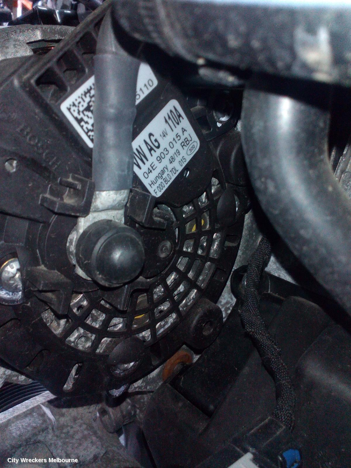 VOLKSWAGEN T-CROSS ALTERNATOR, PETROL, 1.0, DKJA, BOSCH, 110A, C1, 01/2020 ONWARDS - Image 2