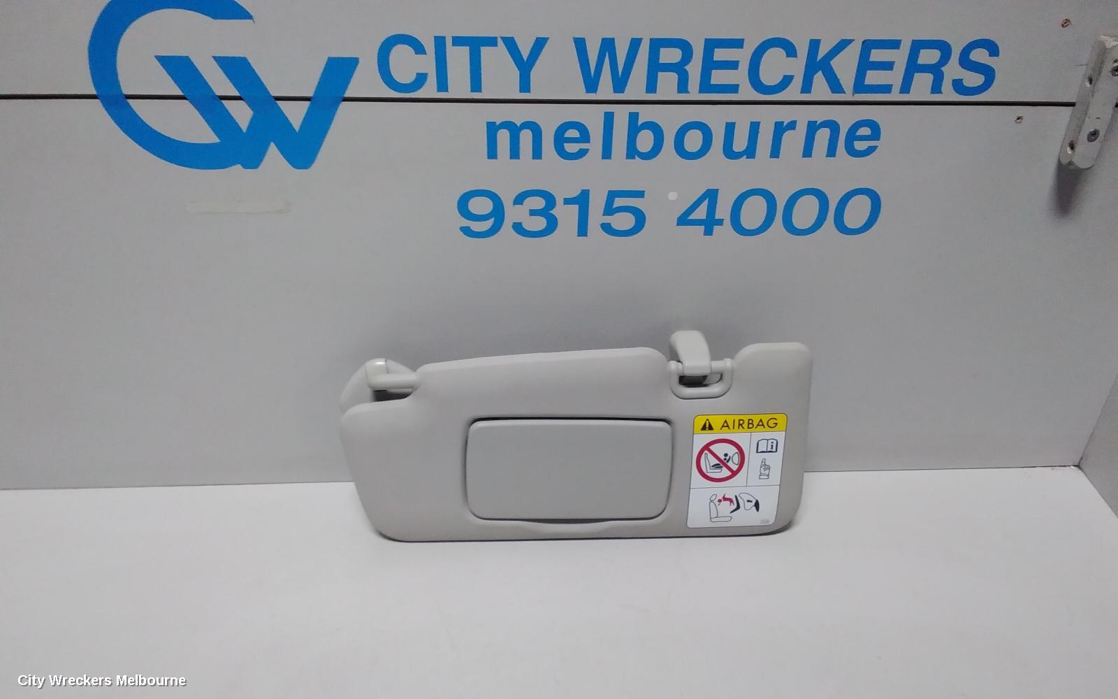 SUBARU IMPREZA SUNVISOR, G5, LH SIDE, W/ LIGHT TYPE, 11/2016 ONWARDS - Image 1