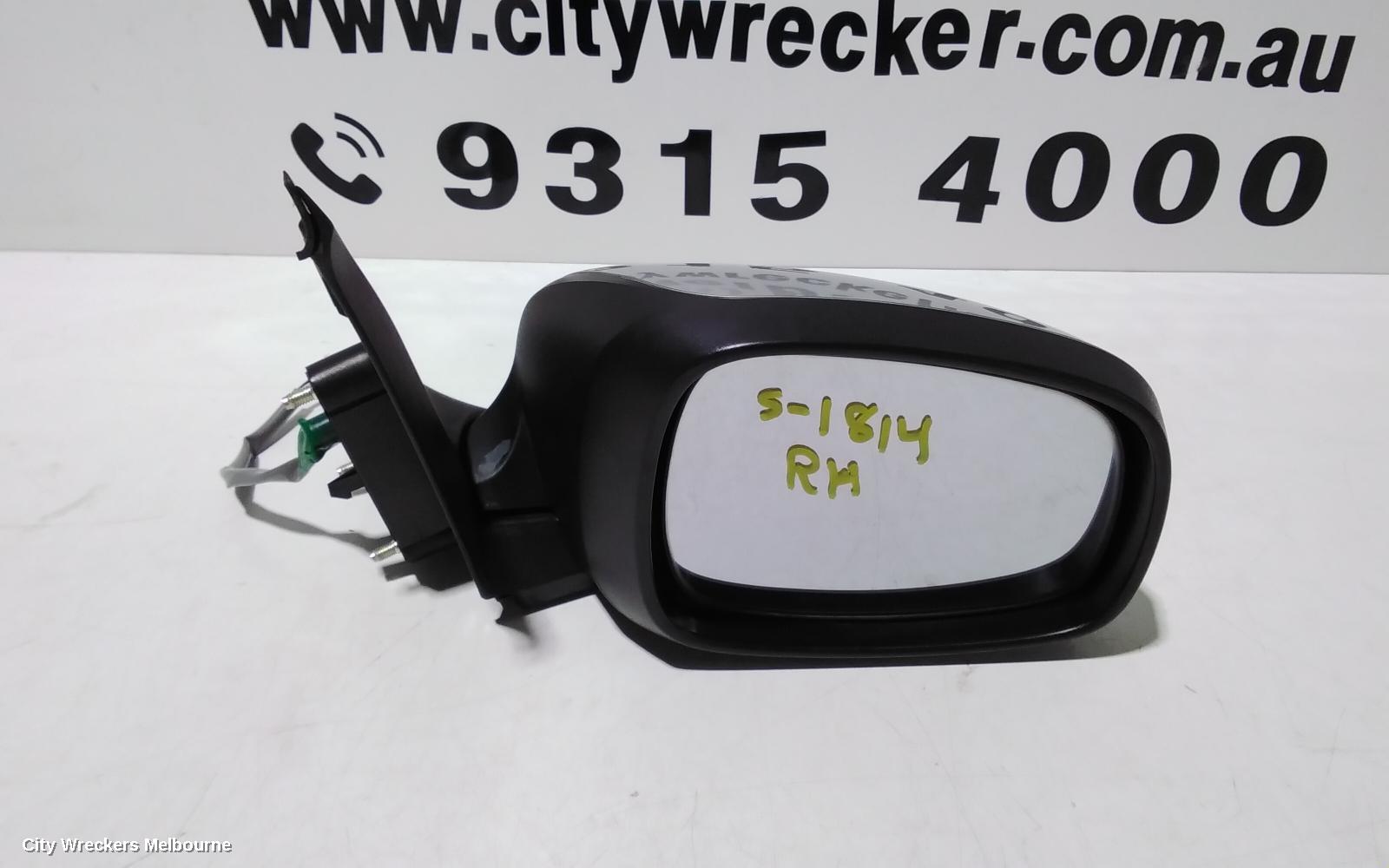 SUZUKI SWIFT RIGHT DOOR MIRROR, RS415/RS416, NON INDICATOR, 5 WIRE TYPE, MIRROR ON HEAD #011115, 09/2004 - 02/2011 - Image 2