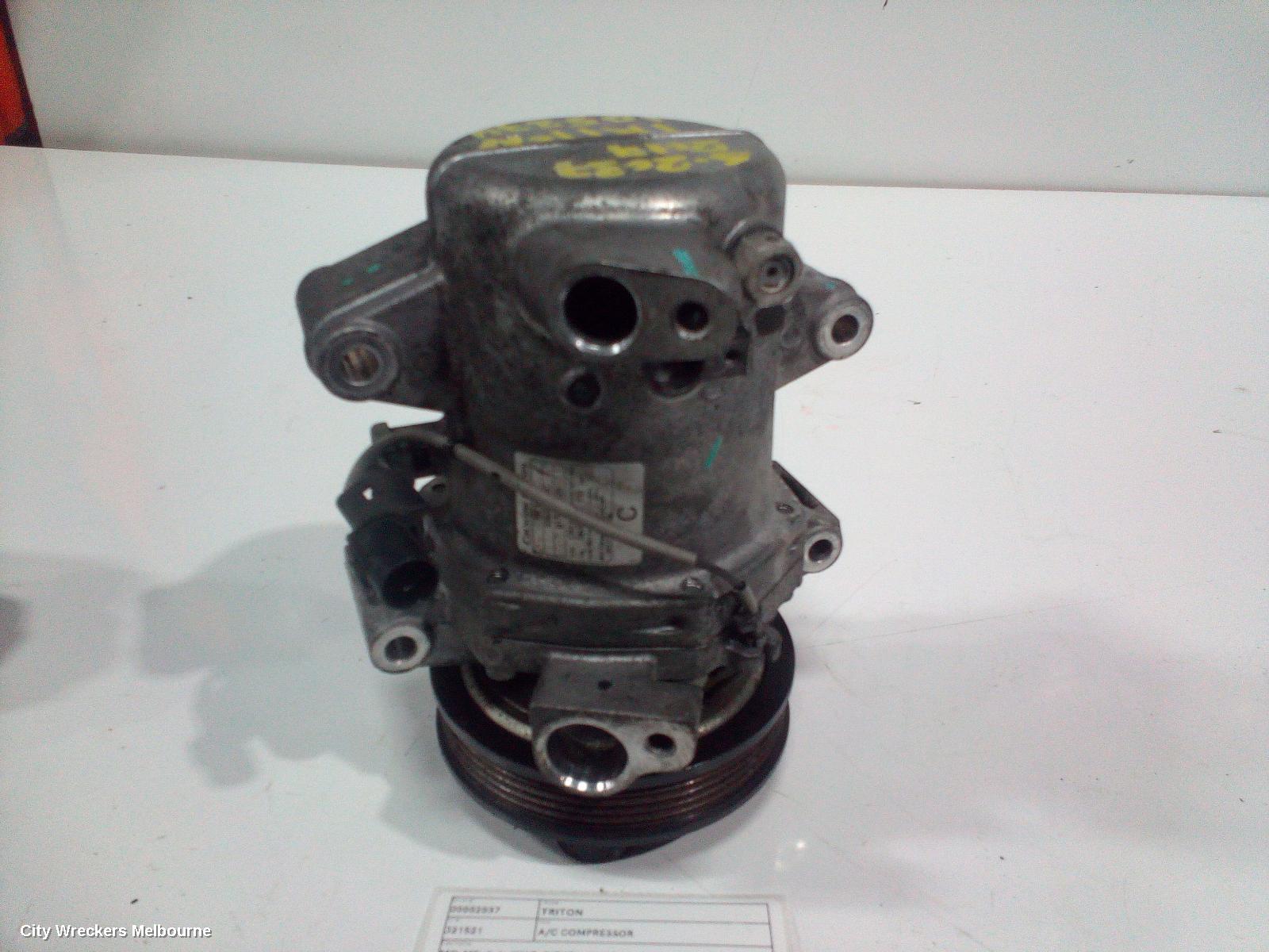 MITSUBISHI TRITON A/C COMPRESSOR, MQ-MR, 2.4, 4N15, DIESEL, 03/2015 ONWARDS - Image 2