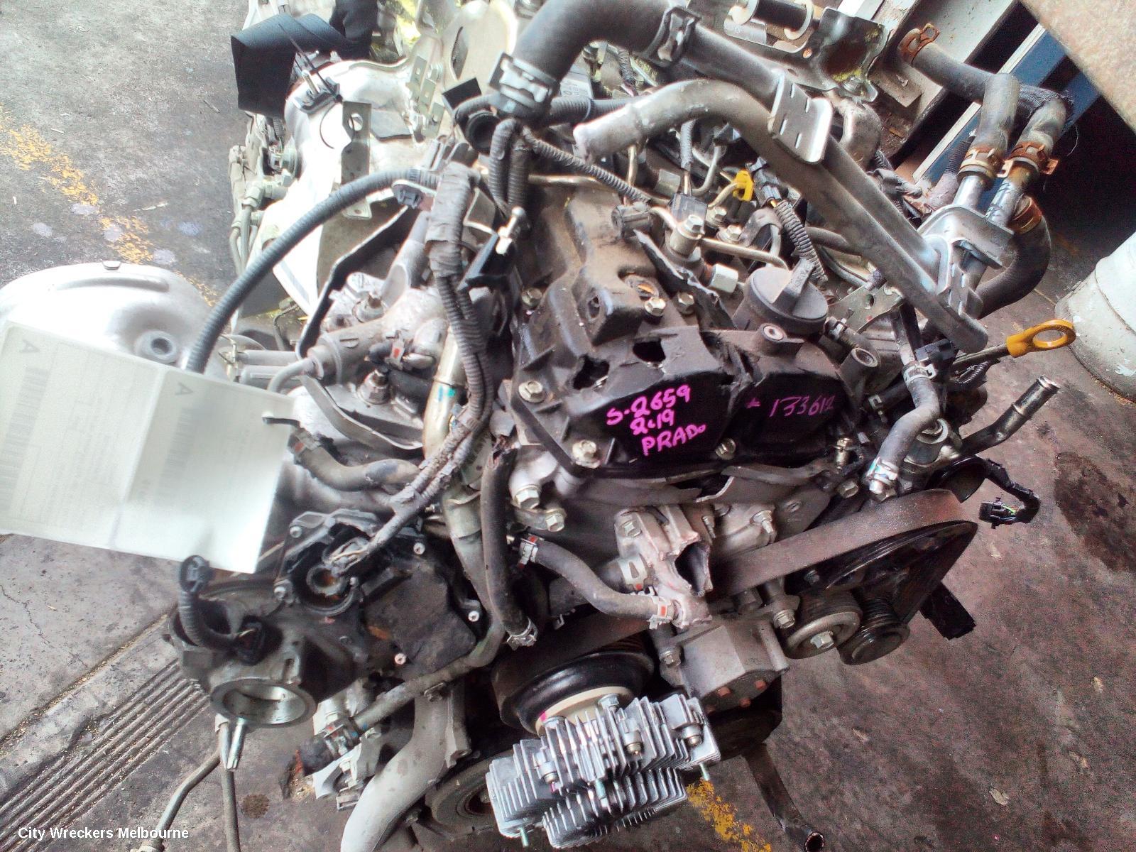 TOYOTA PRADO ENGINE, DIESEL, 2.8, TURBO, 1GD-FTV, 150 SERIES, 06/2015 - 05/2020 - Image 2