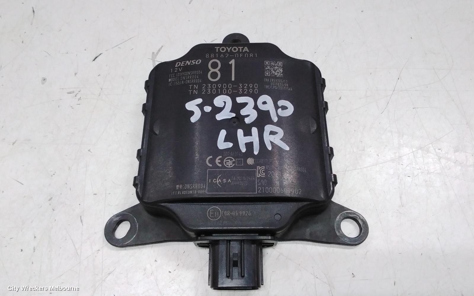 TOYOTA KLUGER REVERSE CAMERA, BLIND SPOT MONITOR SENSOR (RH REAR BEHIND BUMPER), XU70 SERIES, 03/2021 ONWARDS - Image 1