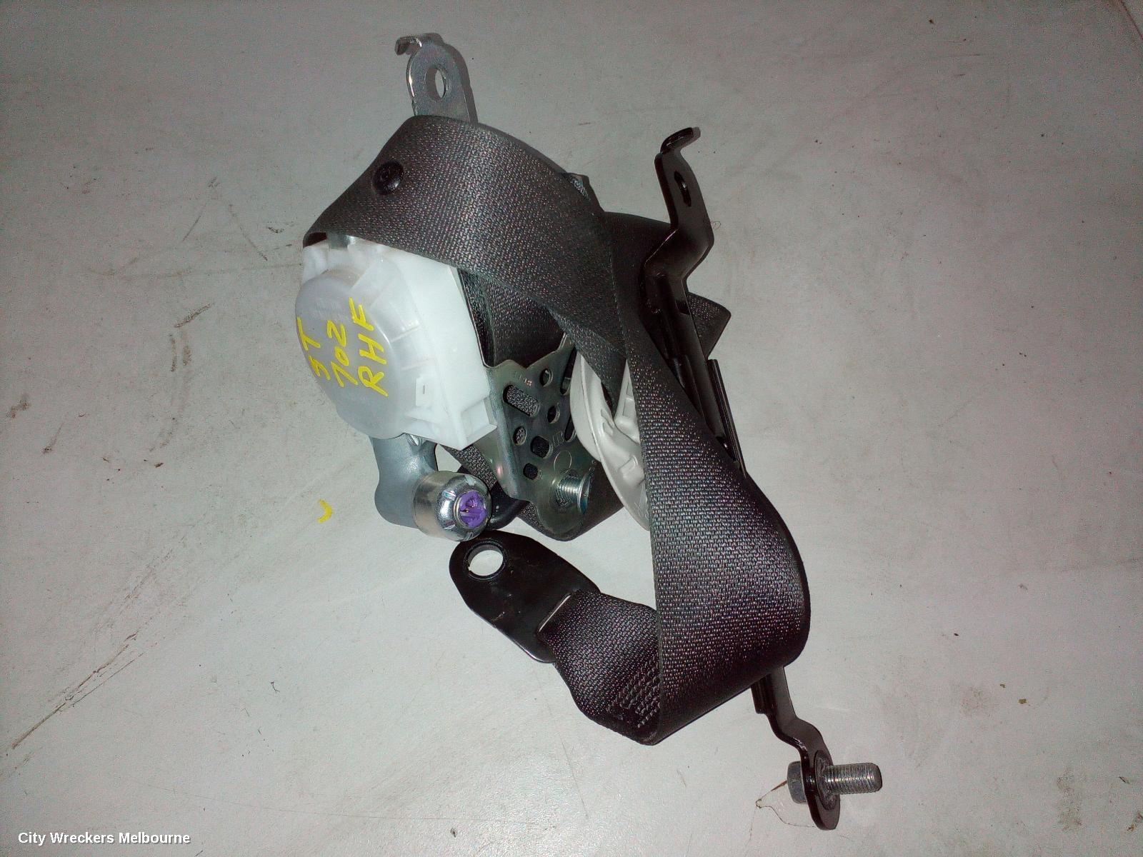 SUBARU OUTBACK SEATBELT/STALK, RH FRONT, SEAT BELT ONLY, 6TH GEN, 08/2014 ONWARDS - Image 1